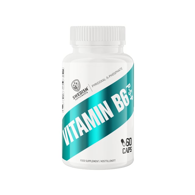 Swedish Supplements Vitamin B6 P5P 60 st