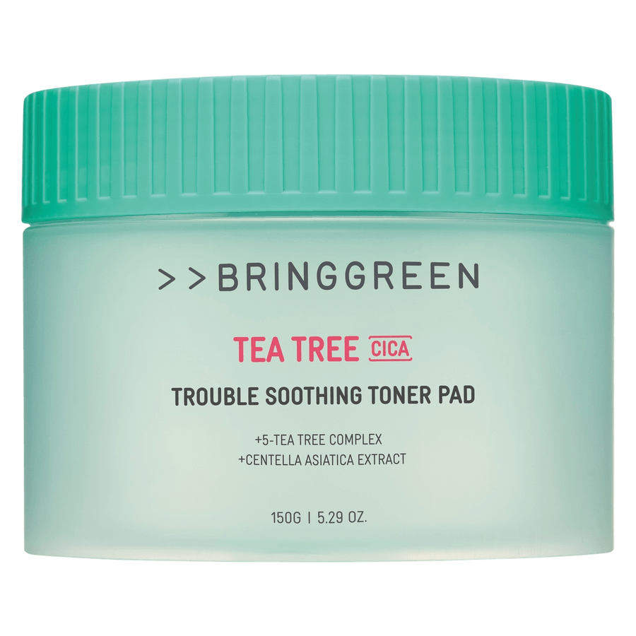 BRINGGREEN Tea Tree Cica Trouble Soothing Toner Pad 90pcs