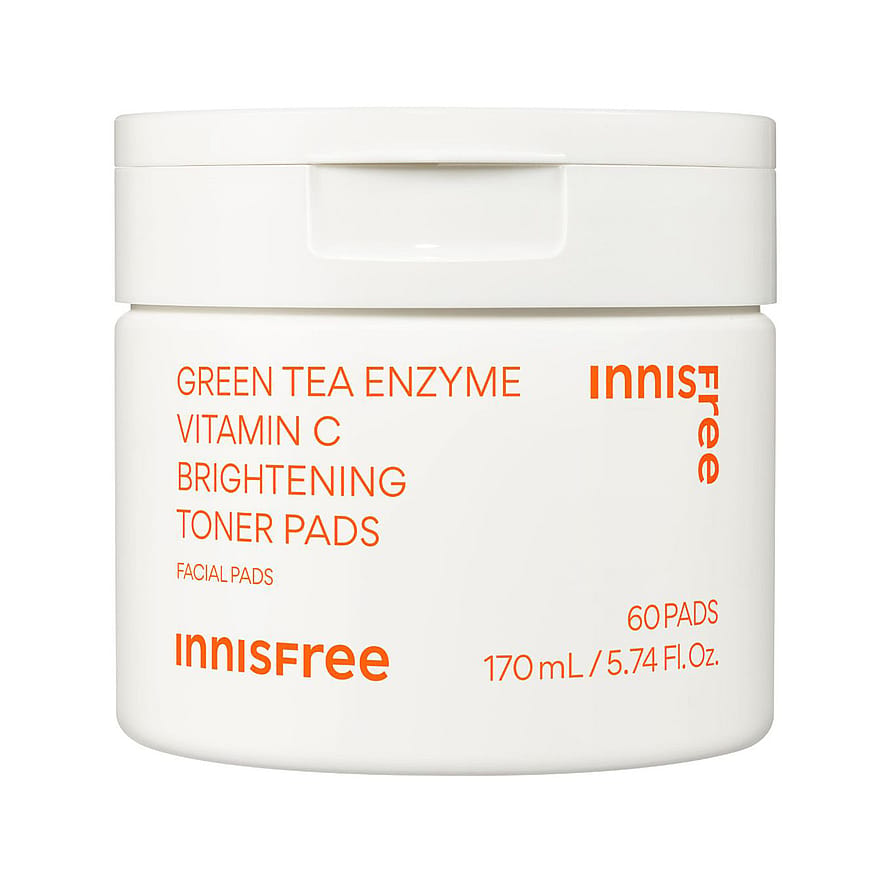 Green Tea Vitamin C Brightening Toner Pads 60 ml