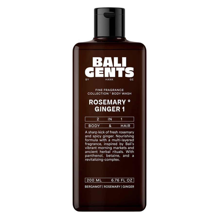 Bali Curls Gents Bodywash Rosemary Ginger 200ml