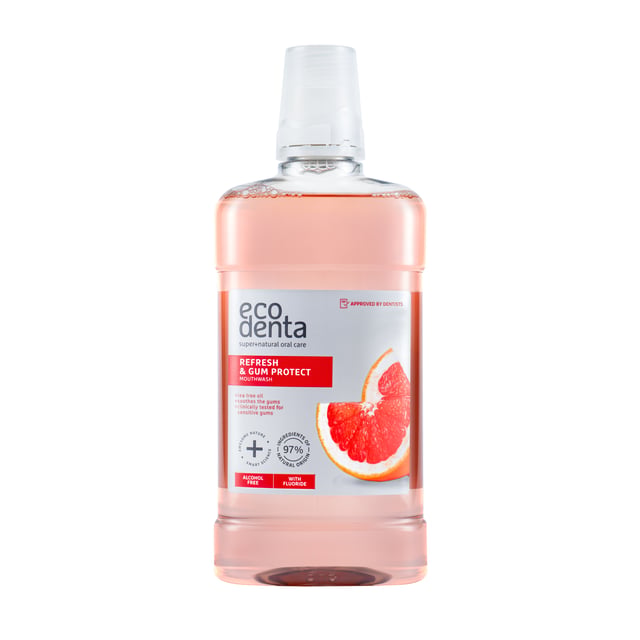 Ecodenta Refresh & Protect Mouthwash 500 ml