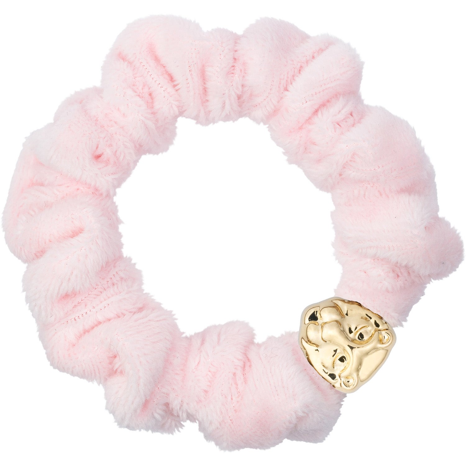 Dark Velvet Mini Scrunchie Cotton Candy Savannah Pattern - 1 pcs