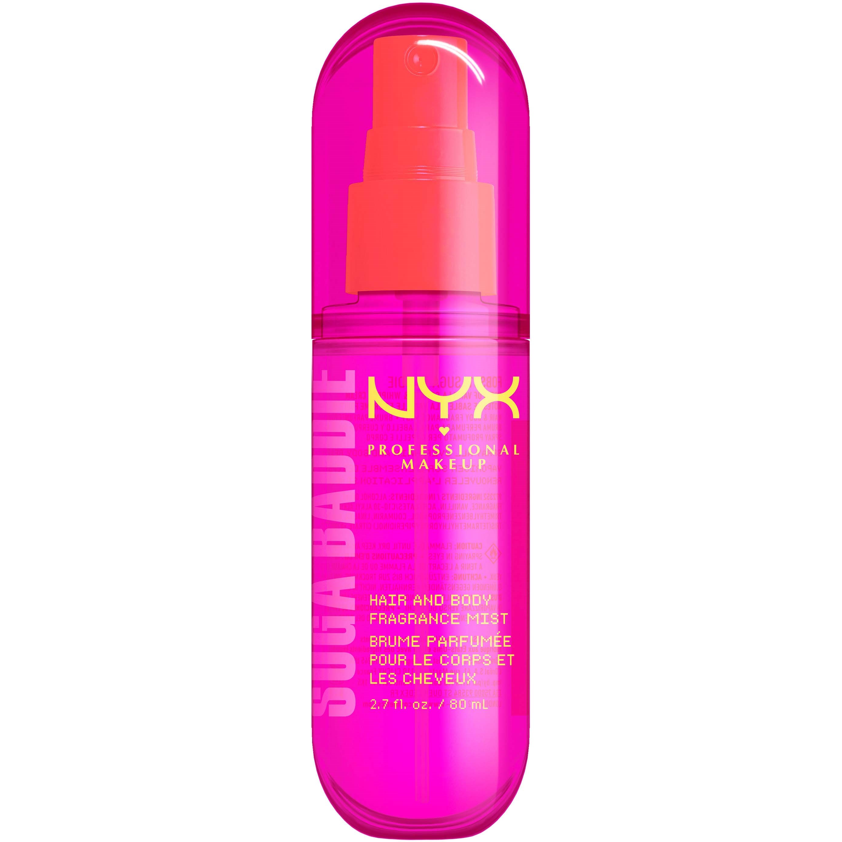 NYX PROFESSIONAL MAKEUP Hair And Body Fragrance Mist Suga Baddie