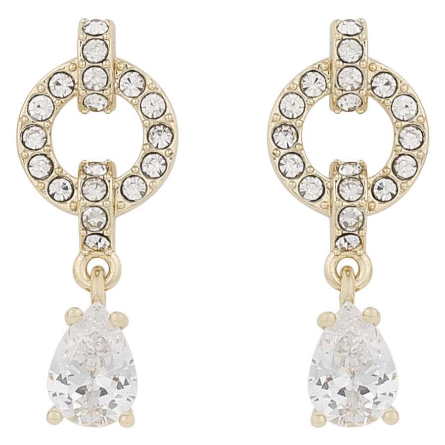 Snö Of Sweden Callie Small Crystal Ear Gold Clear Onesize