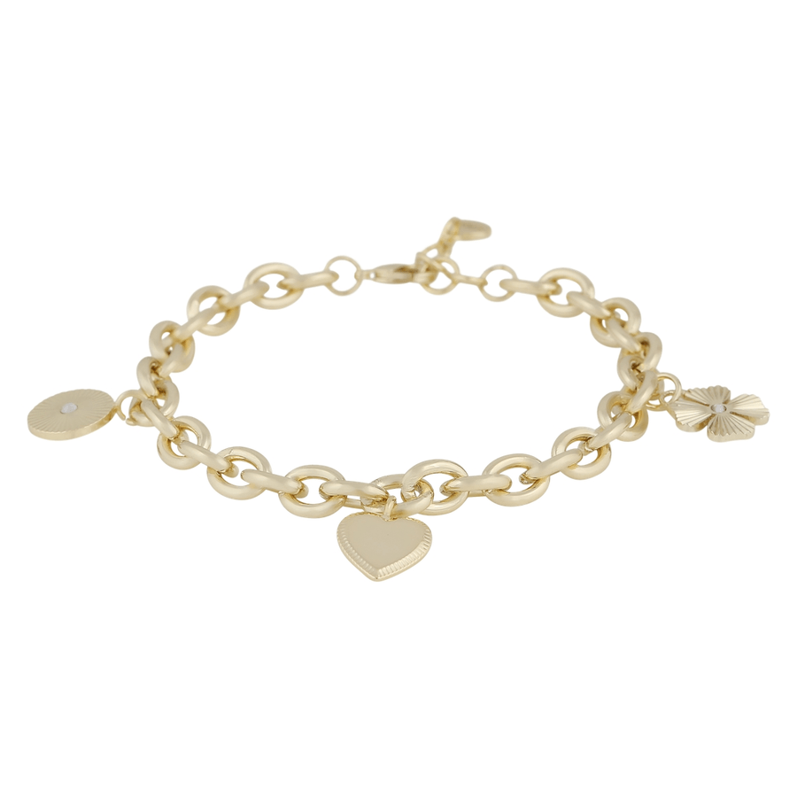 Snö Of Sweden Rule Charm Brace Gold Clear Onesize