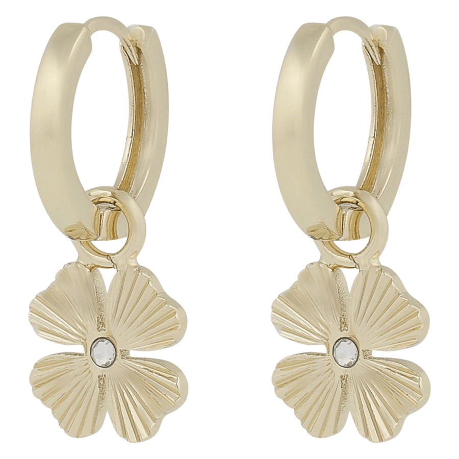 Snö Of Sweden Rule Cover Pendant Ear Plain Gold Onesize
