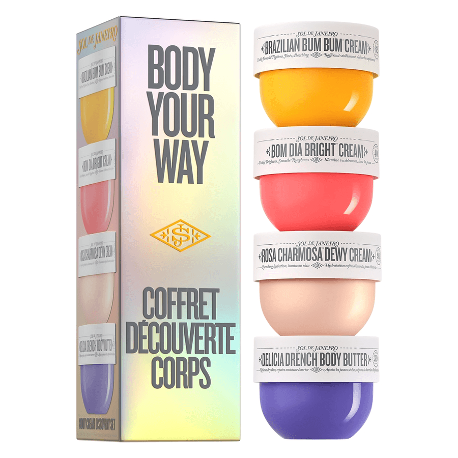 Sol de Janeiro Limited Edition Body Your Way Body Cream Set 4x25m