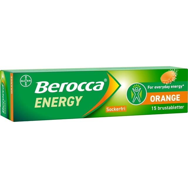 Berocca Energy Apelsin 15 brustabletter