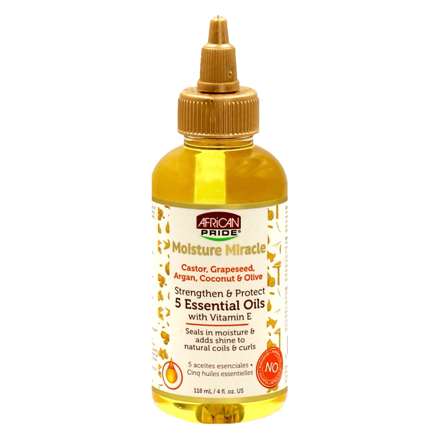 African Pride Moisture Miracle 5 Essential Oils 118ml