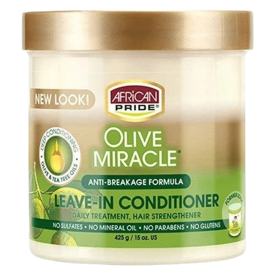 African Pride Olive Miracle Leave-In Conditioner 443ml