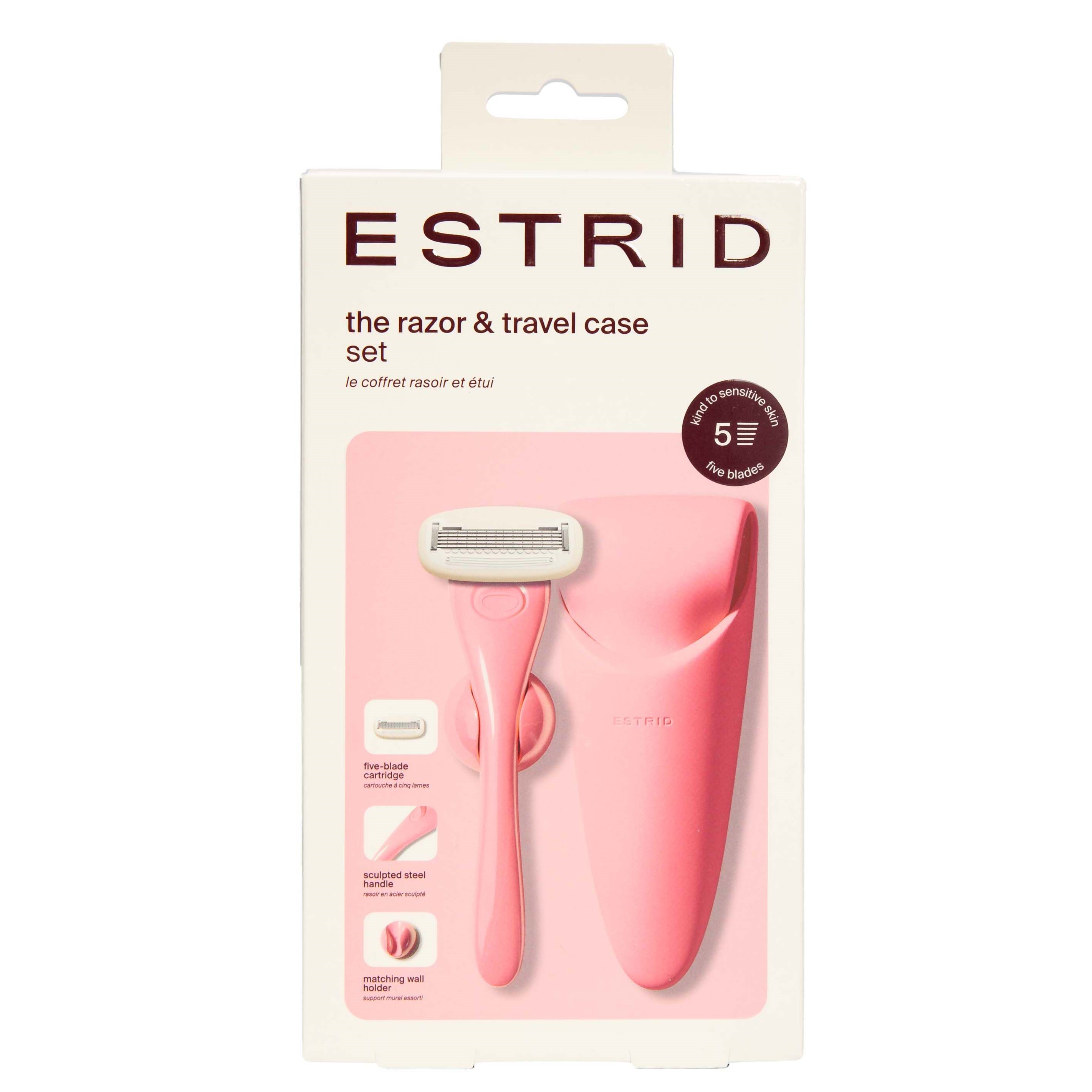 Estrid Razor & Case Set Ribbon