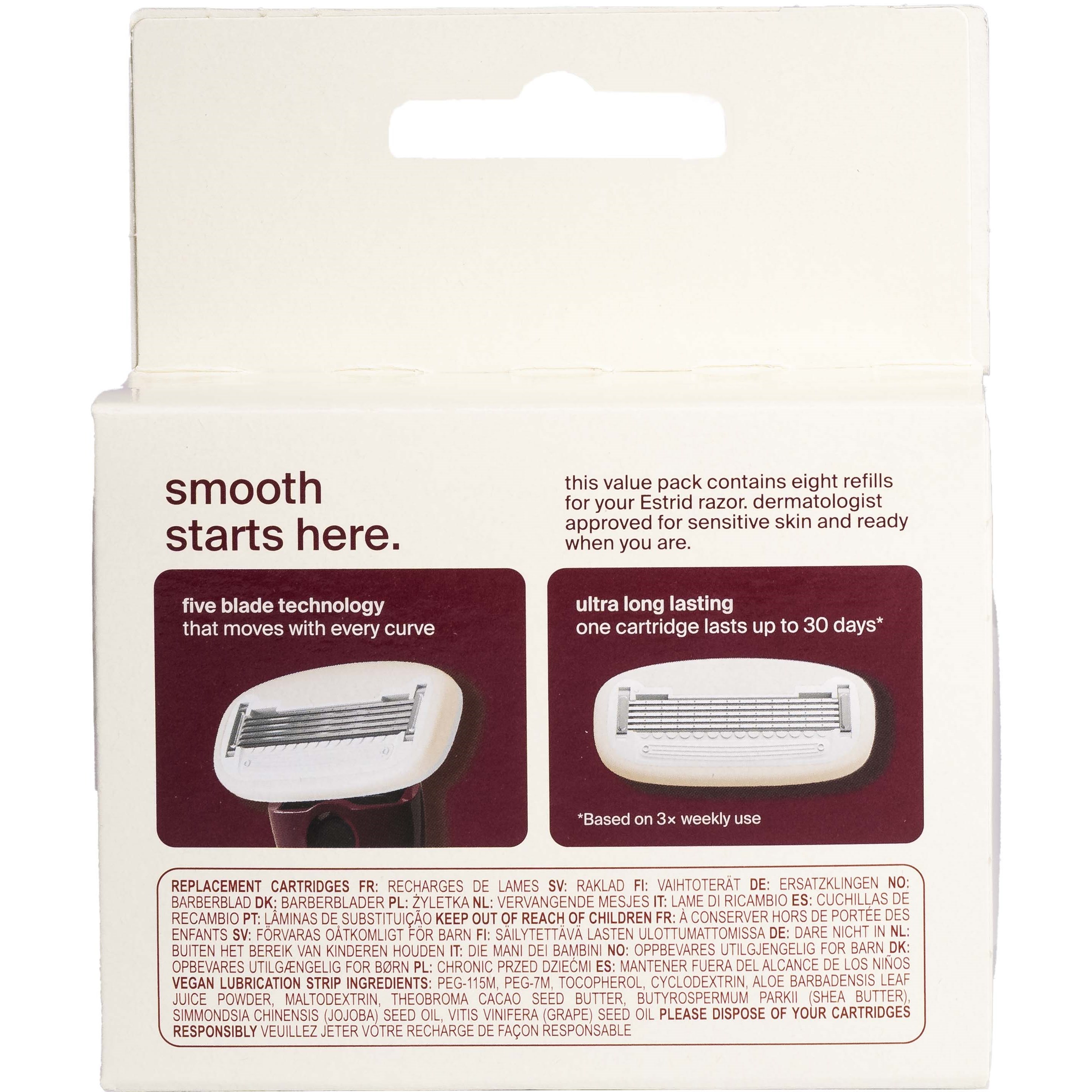 Estrid The Five-blade Cartridges XL