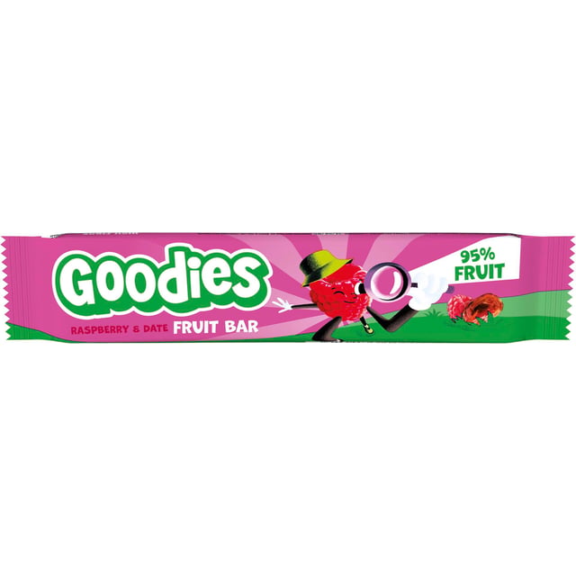Goodies Fruitbar Hallon Date 3 år 20 g