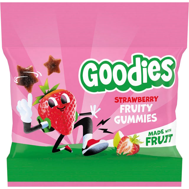 Goodies Fruity Gummies Jordgubb 3 år 17 g