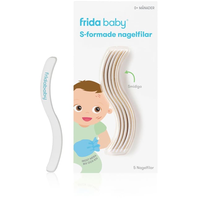 Frida Baby S-formade Nagelfilar 5 st