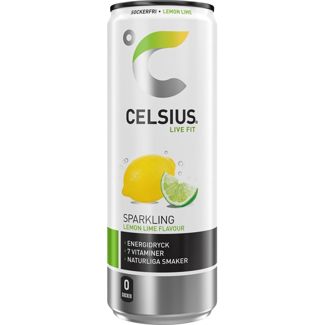 Celsius Lemon Lime 355 ml