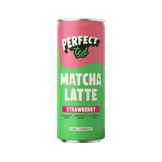 PerfectTed Matcha Latte Strawberry 250 ml