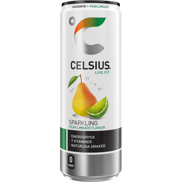 Celsius Pear Limeade 355 ml