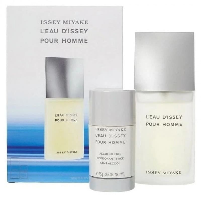 Giftset Issey Miyake L'Eau D'Issey Pour Homme Edt 75ml + Deostick 75g