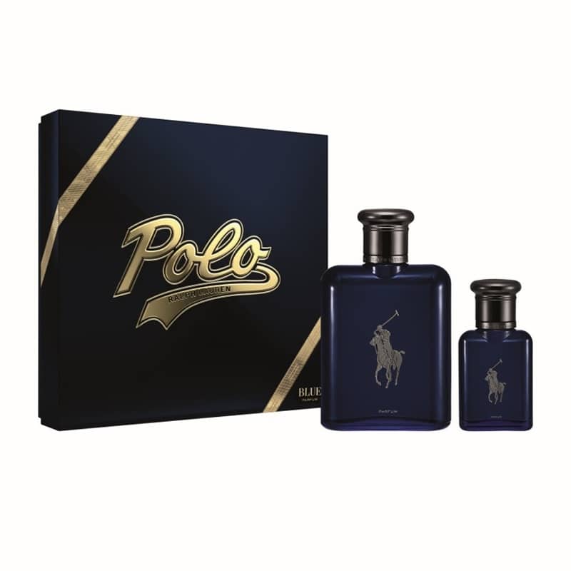 Giftset Ralph Lauren Polo Blue Parfum 125ml + Parfum 40ml