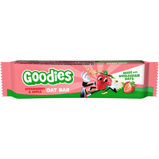 Goodies Oatbar Jordgubb Äpple 23 g