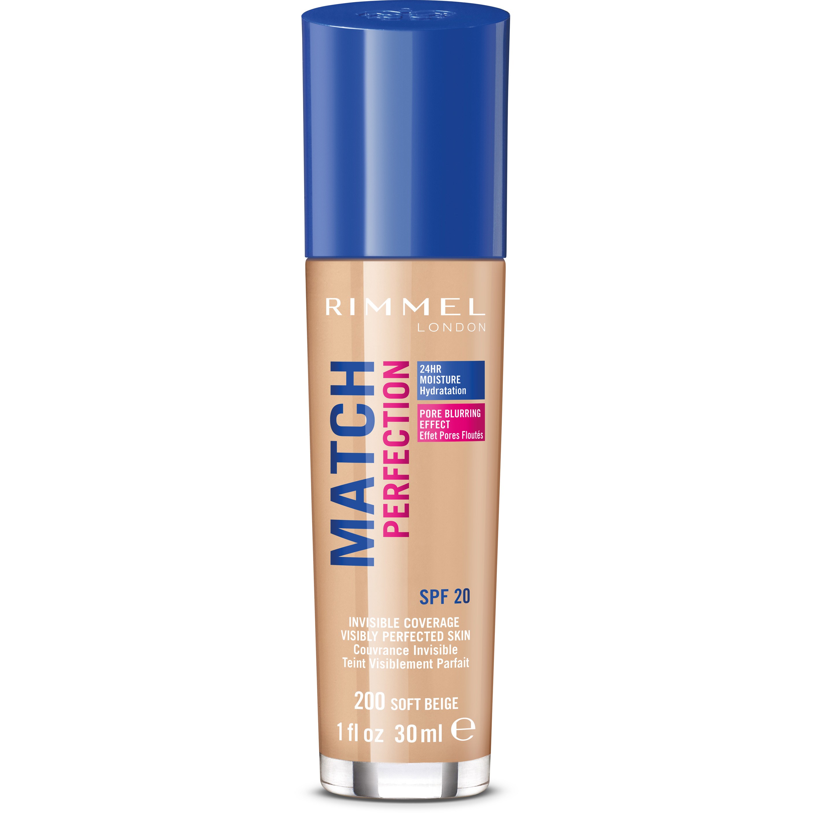 Rimmel Match Perfection Liquid Foundation 200 Soft Beige