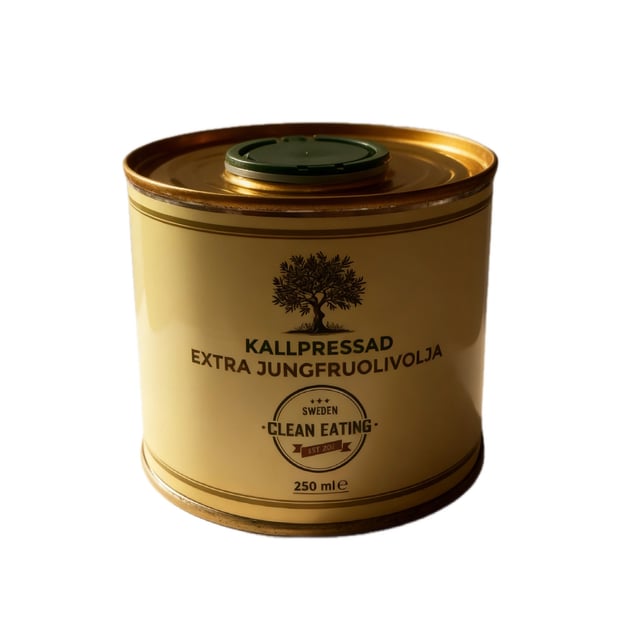 Clean Eating Kallpressad Jungfruolivolja 250 ml