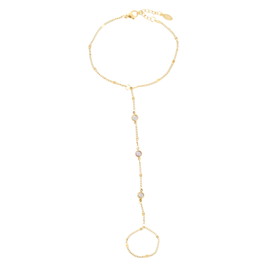 Timi Of Sweden Ioana Crystal Armlet Stainless Steel