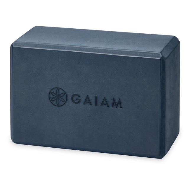 GAIAM Blue Aura Yoga Block