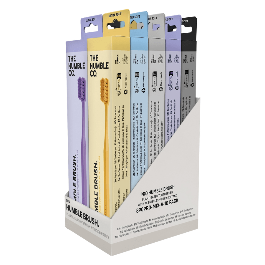 The Humble Co. Humble Pro Toothbrush Mixed Colors Pack