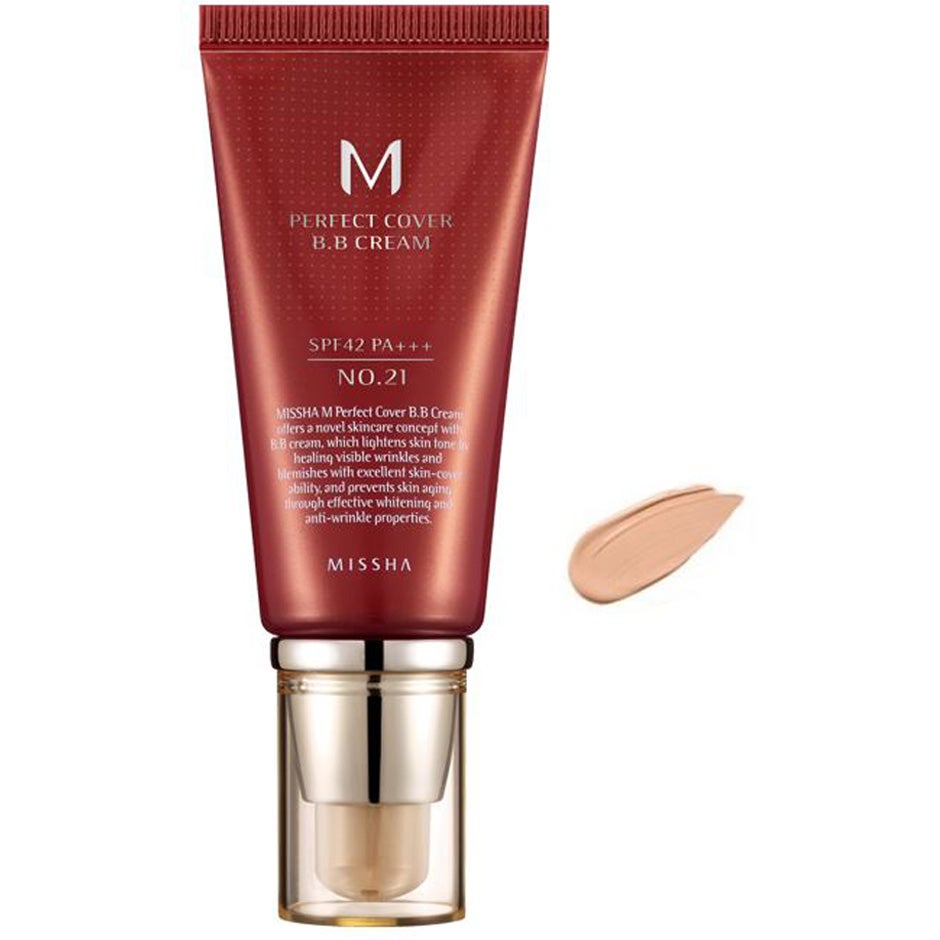 MISSHA M Perfect Cover BB Cream SPF42/PA + + + No.21 Light Beige - 50 ml