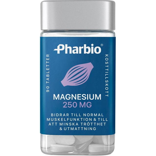 Pharbio Magnesium 250 mg 90 st
