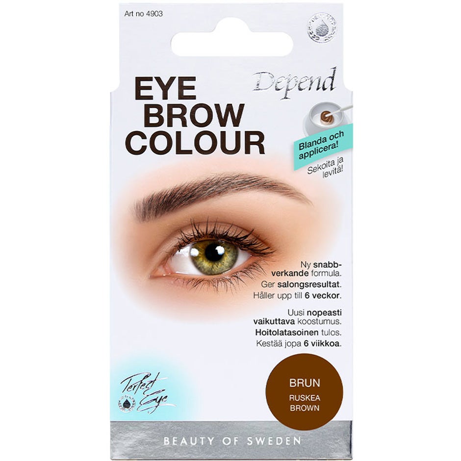 Depend EyeBrow Colour Brown - 15 ml