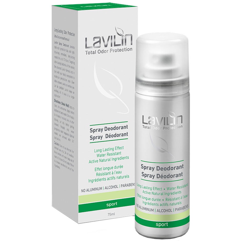 Lavilin 72h Deodorant Spray- Sport with probiotics 75 ml