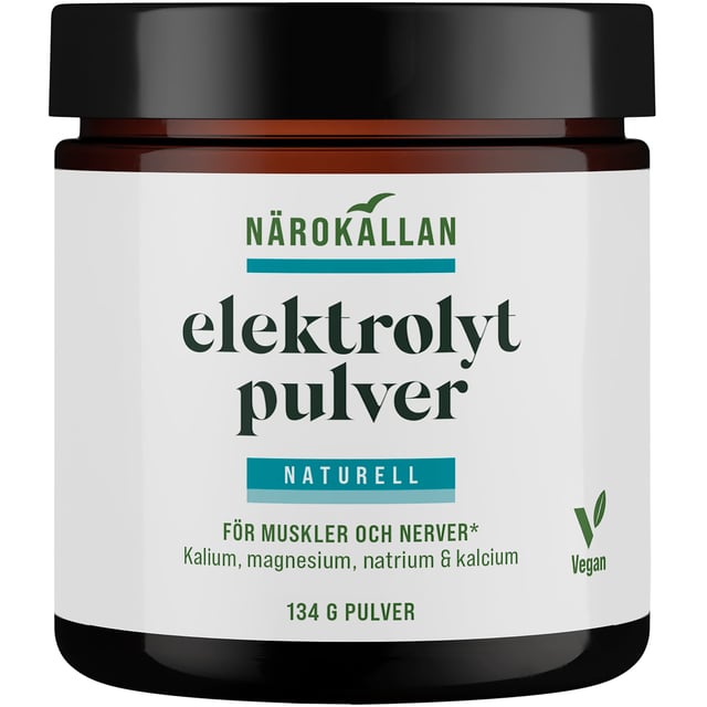 Närokällan Elektrolytpulver Naturell 134 g