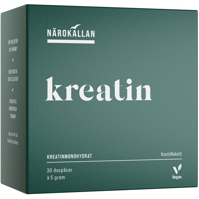 Närokällan Kreatin 30 dospåsar