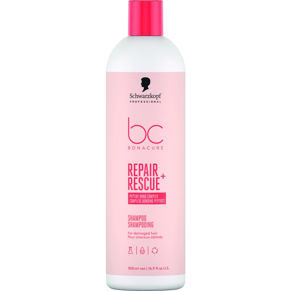 Bonacure Repair Rescue+ Shampoo, 500ml
