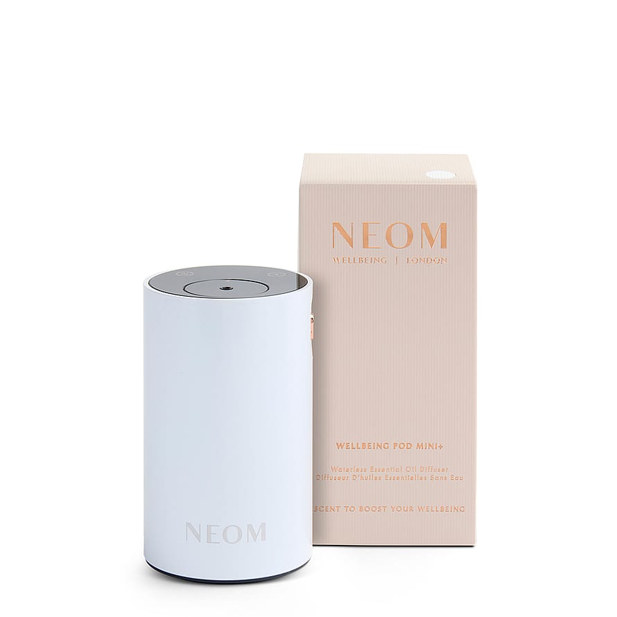Wellbeing Pod Mini+ Waterless Essential Oil Diffuser in White NEOM Wellbeing Wellbeing Pod Mini+ Waterless Essential Oil Diffuser in White