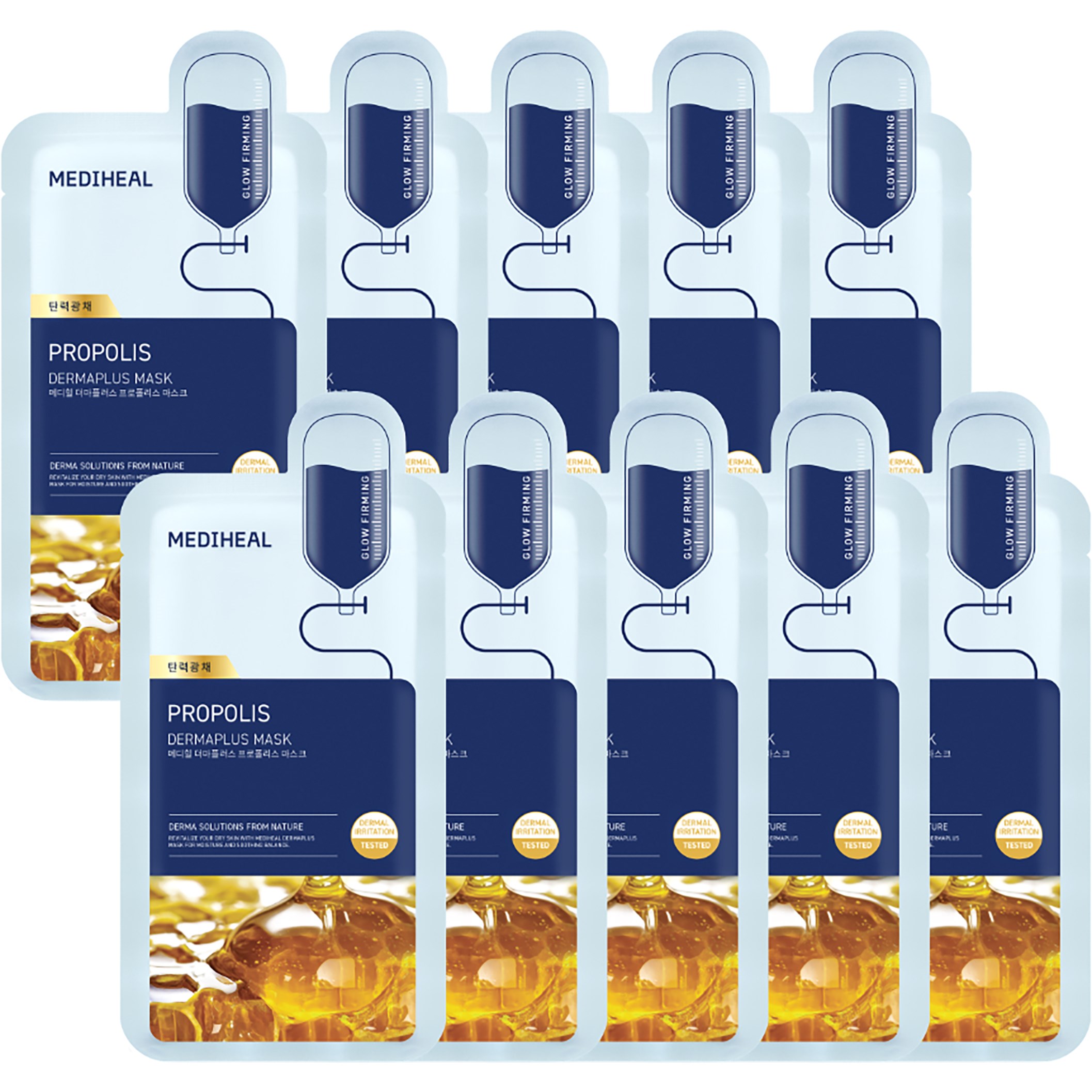 Mediheal Dermaplus Propolis Mask 10 st