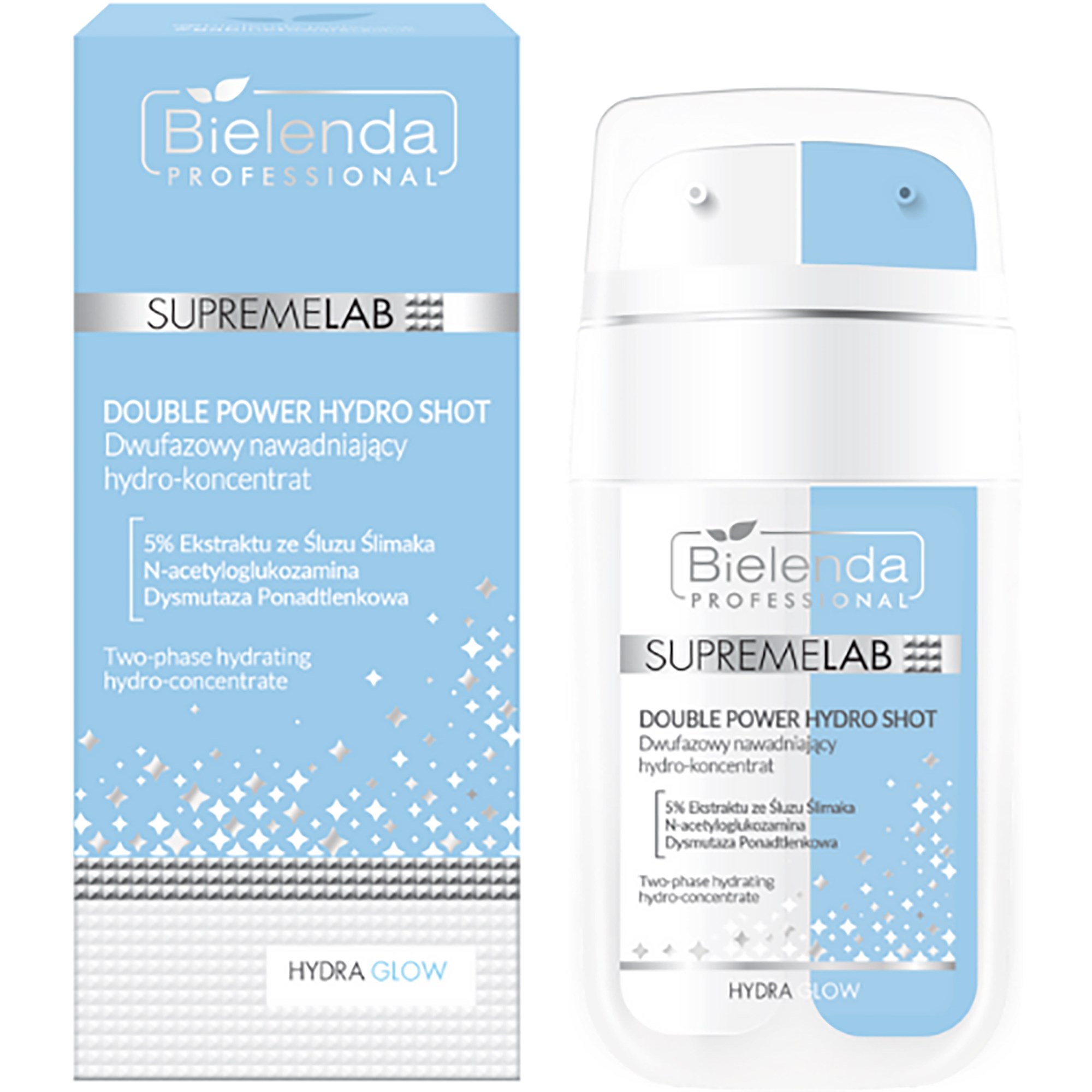 Bielenda Professional SUPREMELAB  HYDRA GLOW Double Power Hydro S