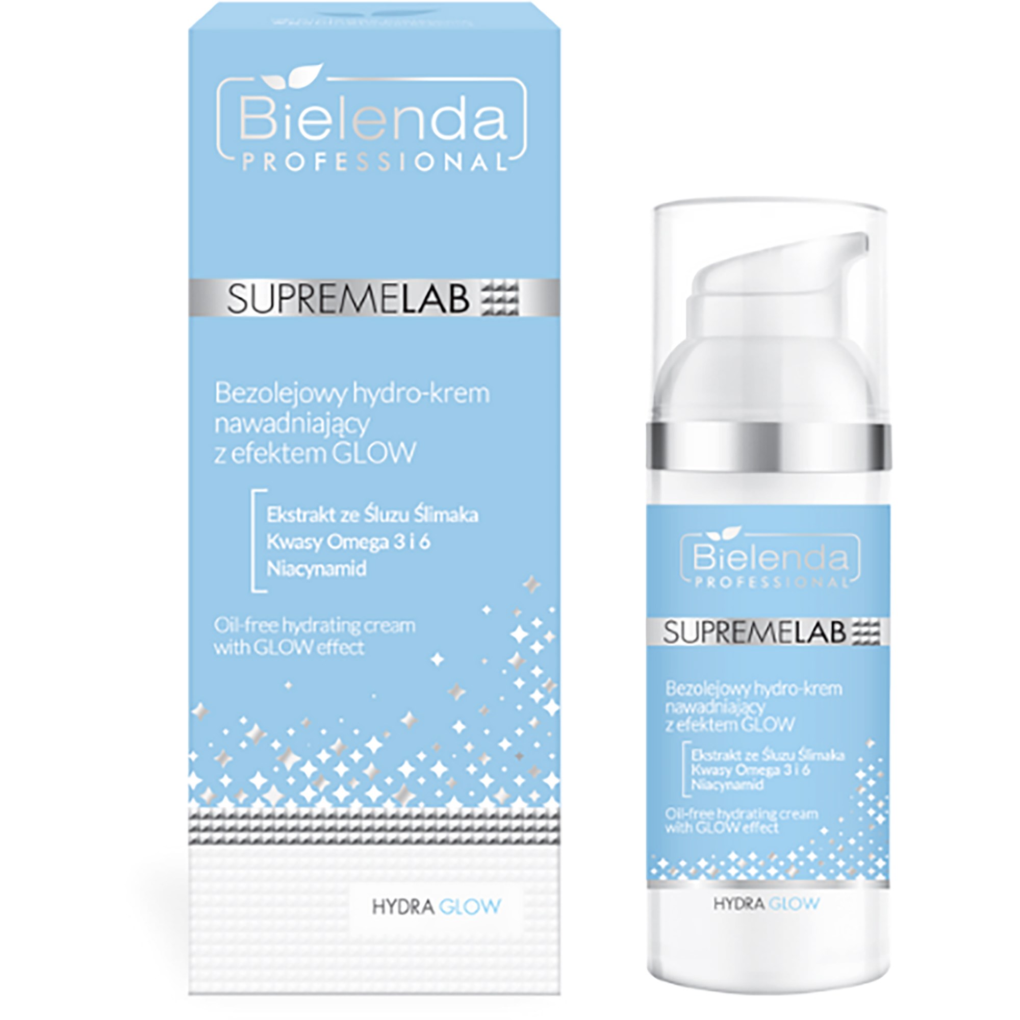 Bielenda Professional SUPREMELAB  HYDRA GLOW Oil-Free Soothing An