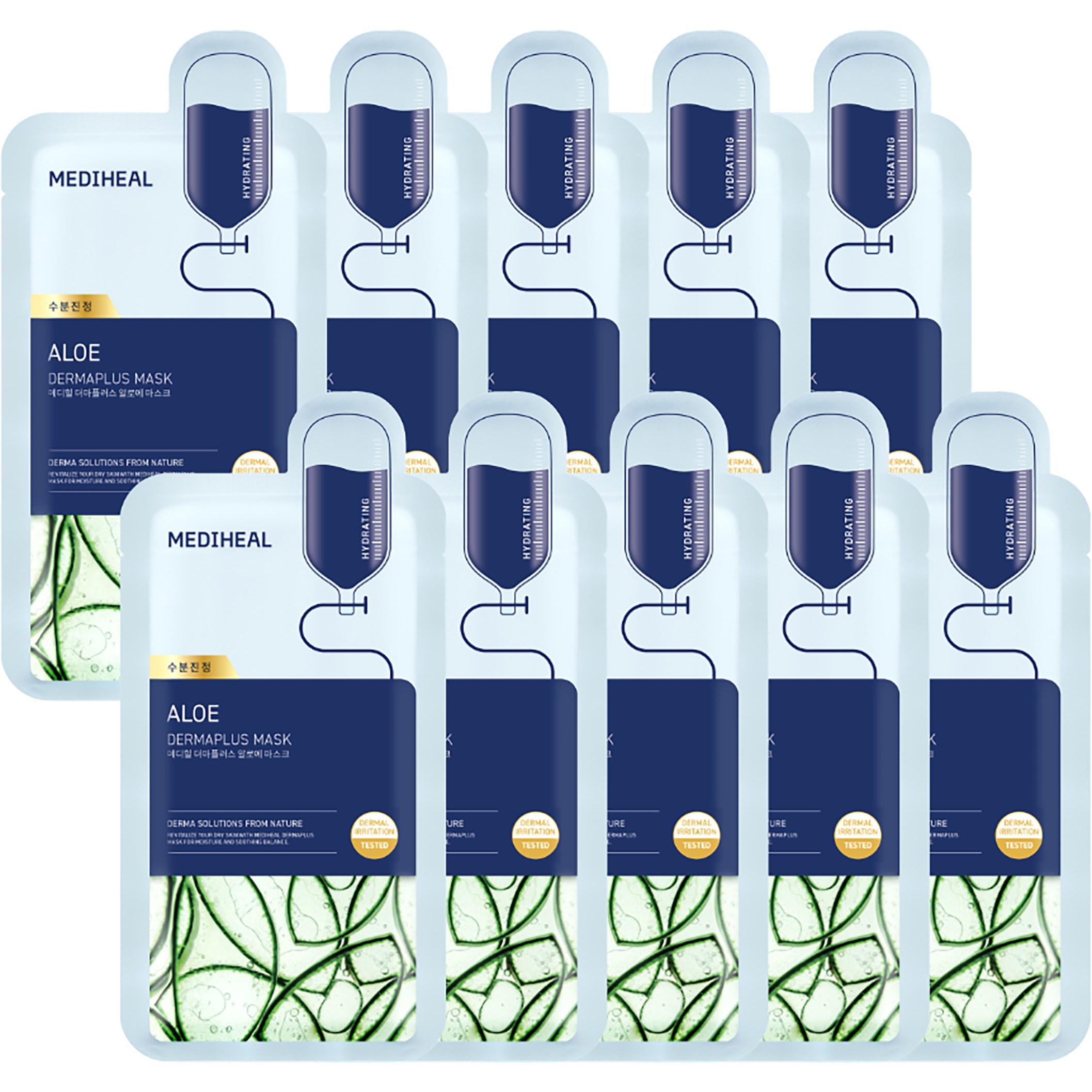 Mediheal Dermaplus Aloe Mask 10 st
