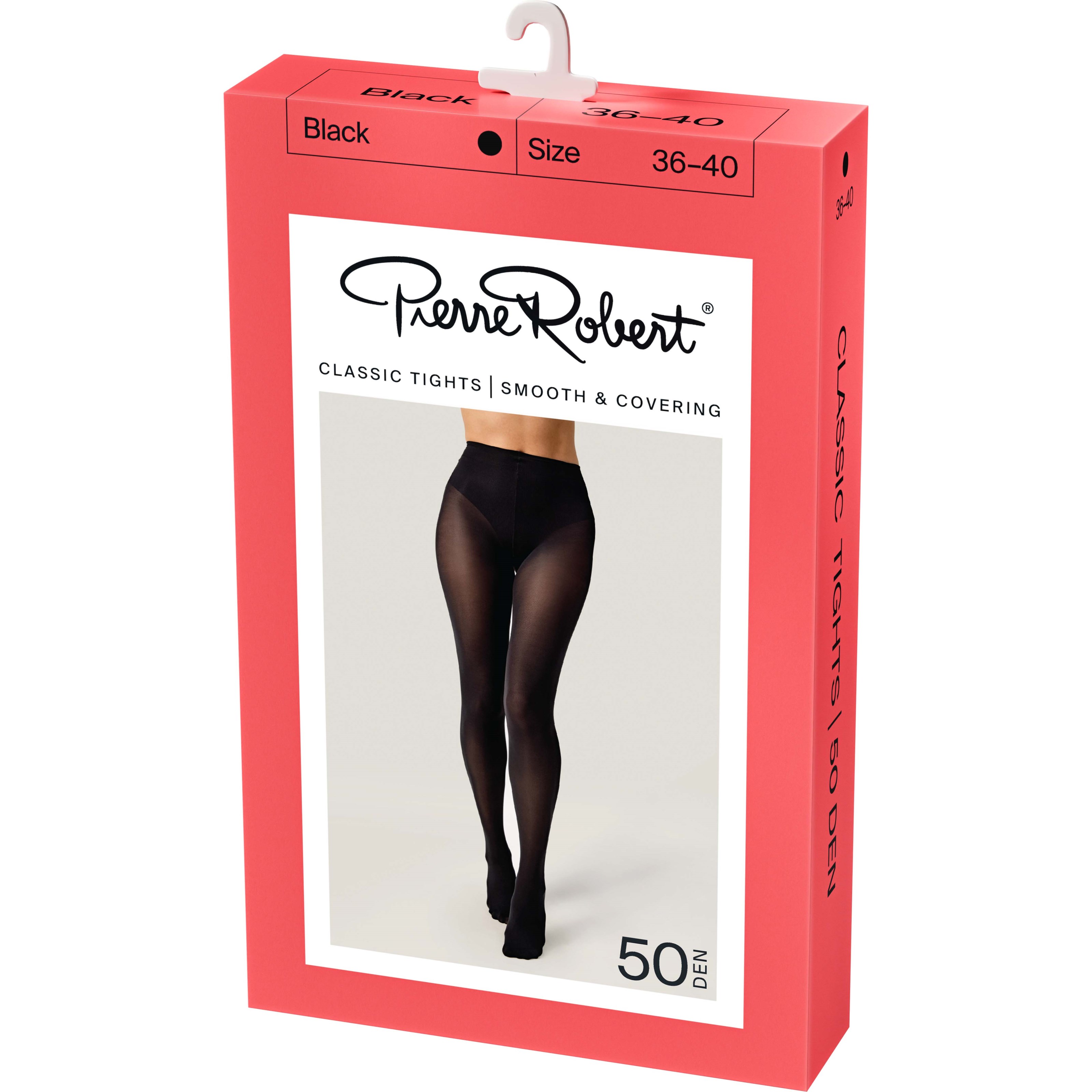 Pierre Robert Classic Tights Smooth & Covering 50 DEN Black 36-40