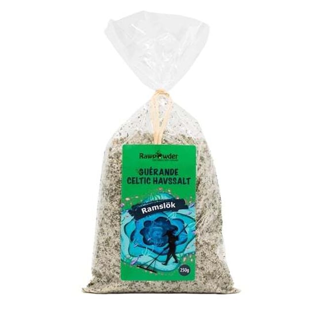 Rawpowder Guérande Celtic Havssalt − Ramslök 250 g