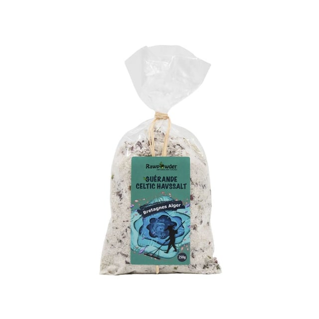 Rawpowder Guérande Celtic Havssalt − Bretagnes Alger 250 g