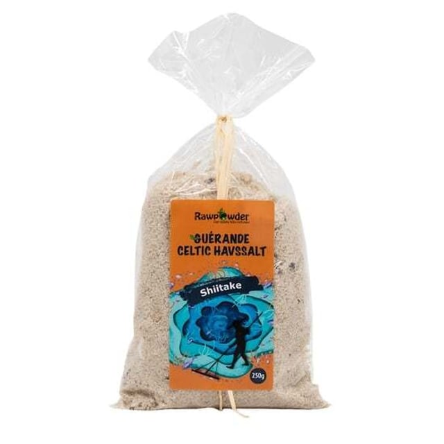 Rawpowder Guérande Celtic Havssalt − Shiitake 250 g