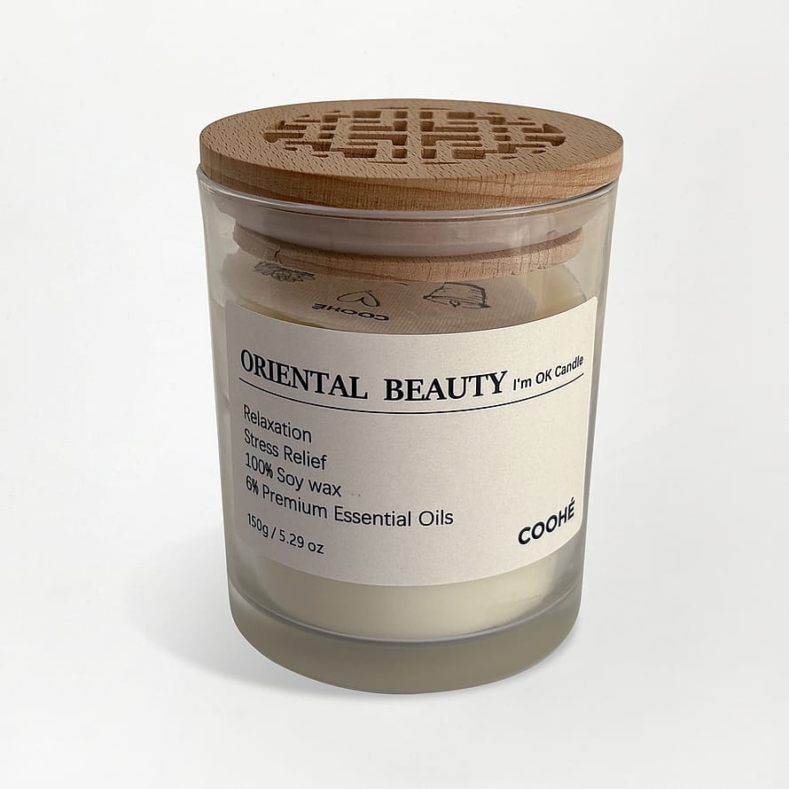 I'M OK Soy Wax Aroma Candle Oriental Beauty Oriental Beauty