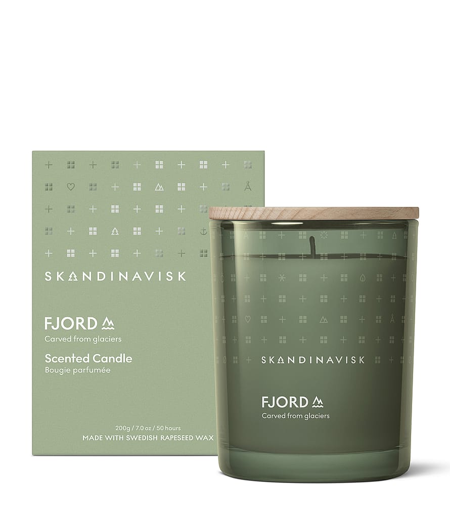 FJORD Scented Candle with lid 200 g