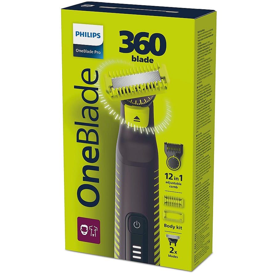 OneBlade PRO Face & Body 360 Black/green