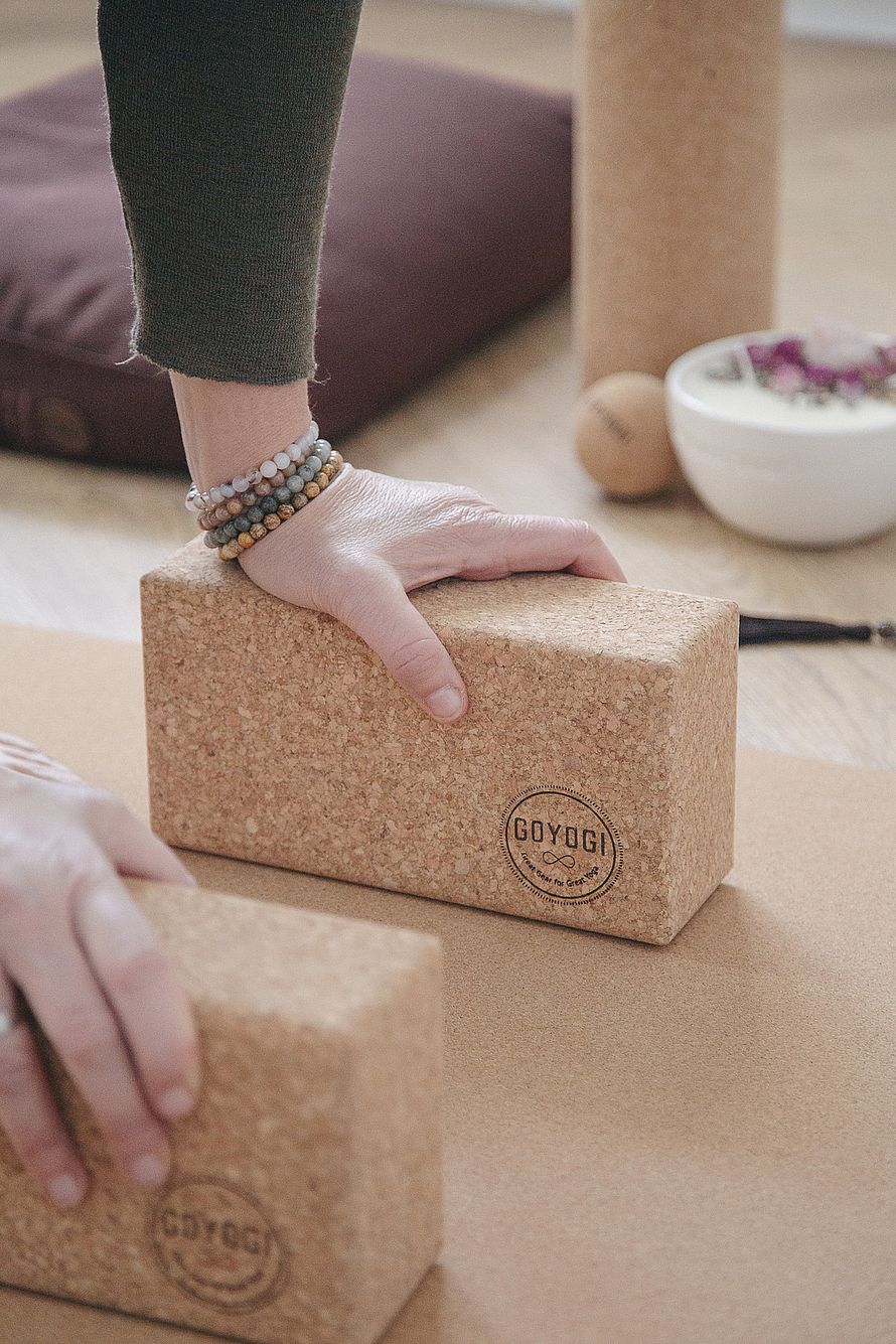 Sustain Cork Yoga Block 500 g